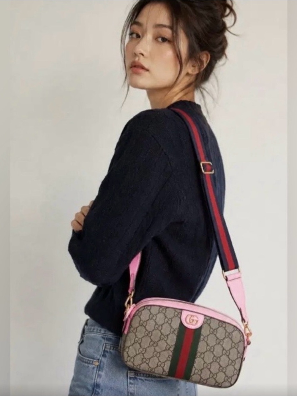 Gucci Ophidia GG Small
Crossbody - Rare Fuchsia Pink -worn ONCE